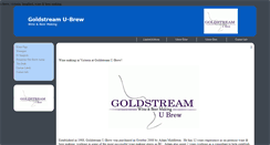 Desktop Screenshot of goldstreamubrew.com