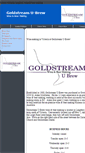 Mobile Screenshot of goldstreamubrew.com